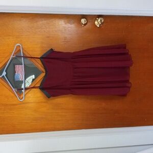 NWT Forever 21 short lenght dress burgundy/black